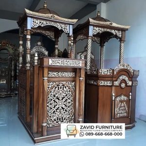 Mimbar Masjid Kubah Jepara Mimbar Masjid Kubah Jepara