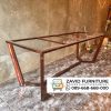 Rangka Meja Stainless Warna Ungu Tua (1) Rangka Meja Stainless Warna Ungu Tua