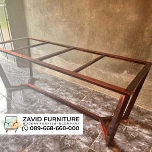 Rangka Meja Stainless Warna Ungu Tua (4) Rangka Meja Stainless Warna Ungu Tua