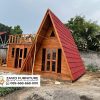 Rumah Gampling Segitiga Rumah Glamping Segitiga