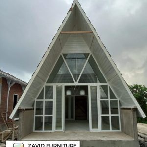 Rumah Glamping Kaca Depan Rumah Glamping Kaca Depan