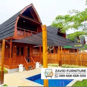 Rumah Kayu Lumbung Modern Rumah Kayu Lumbung Modern