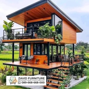 Rumah Panggung Kayu Dua Lantai Rumah Panggung Kayu Dua Lantai
