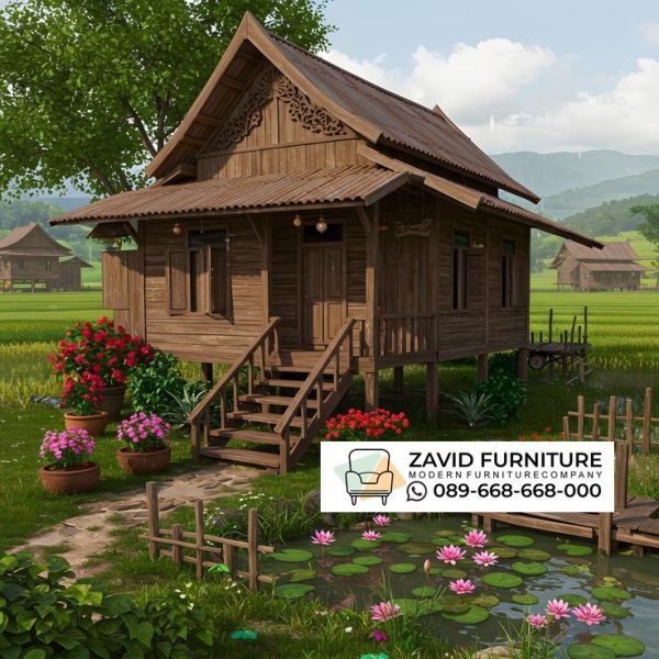 Rumah Panggung Tangga Depan Kayu Jati Rumah Panggung Tangga Depan Kayu Jati