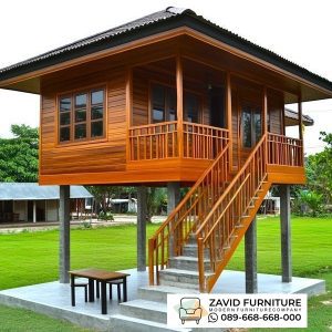 Rumah Pangung Minimalis Kayu Jati Rumah Panggung Minimalis Kayu Jati