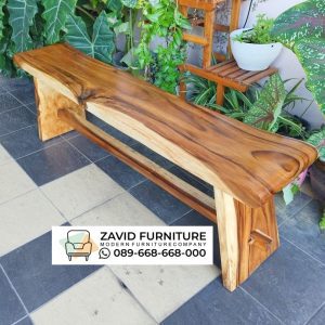 Bangku Panjang Kayu