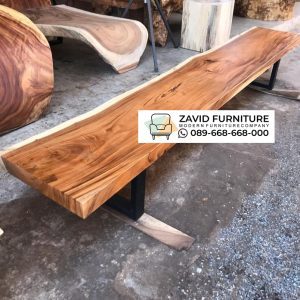 Bangku Panjang Kayu Trembesi Kota Bogor