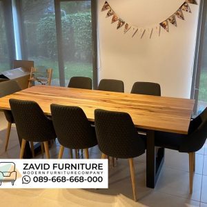 Meja Makan Trembesi Utuh (3) Meja Makan Trembesi Utuh