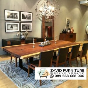 Meja Meeting Kayu Trembesi Utuh Meja Meeting Kayu Trembesi Utuh