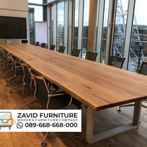 Meja Rapat Trembesi Panjang