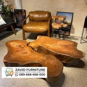 Meja Tamu Unik Kayu Utuh Meja Tamu Unik Kayu Trembesi Utuh