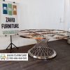 Rangka Meja Stainless Bulat Rangka Meja Stainless Bulat