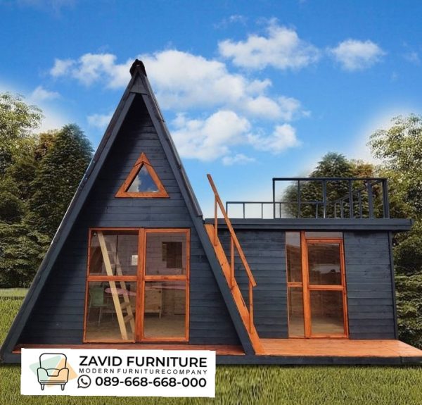 Rumah Kayu Glamping Tingkat Modern Rumah Kayu Glamping Tingkat Modern