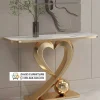 Meja Konsul Marmer Kaki Love Ciamis