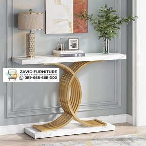 Meja Konsul Marmer Stainless Elegan Cianjur Meja Konsul Marmer Stainless Elegan Cianjur