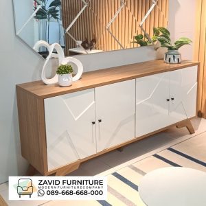 Meja Tv Kayu Minimalis Malang