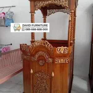 Mimbar Kubah Masjid Magelang Mimbar Kubah Masjid Magelang