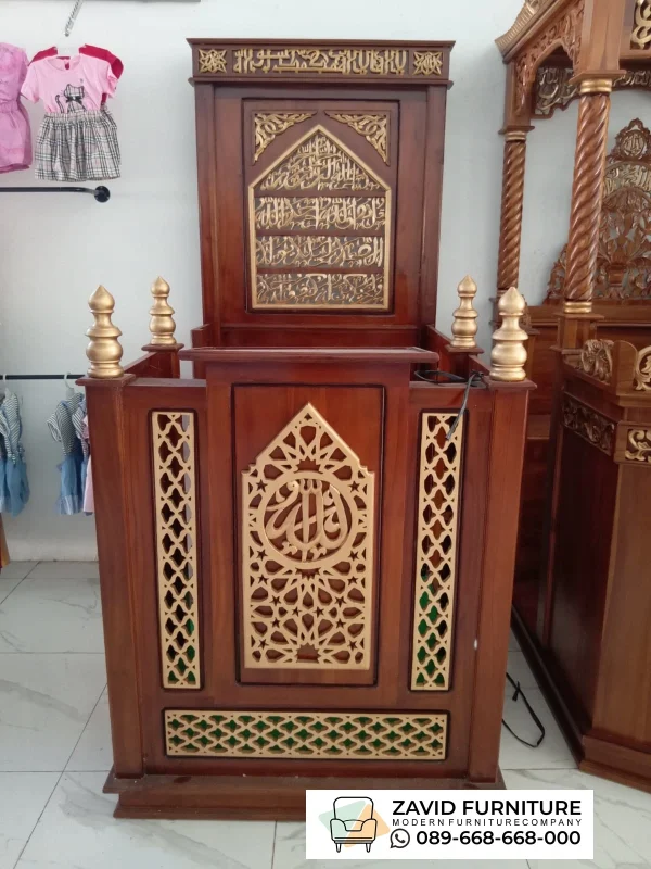 Mimbar Masjid Anti Rayap Mimbar Masjid Anti Rayap