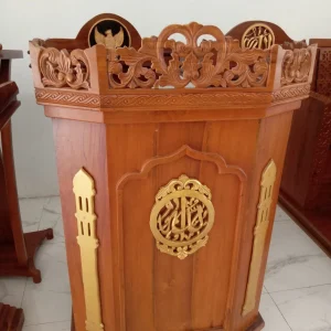 Mimbar Podium Ukiran Pekalongan Mimbar Podium Ukiran Pekalongan