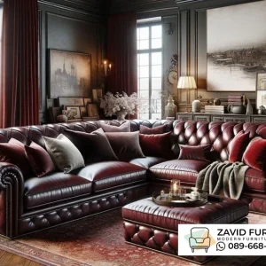 Sofa Kulit Mewah