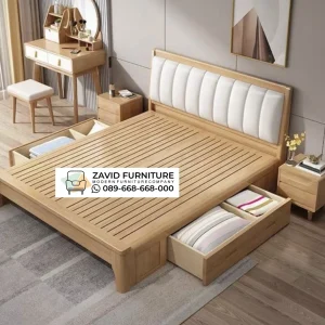 Tempat Tidur Jati 2 Laci Minimalis Pekalongan Tempat Tidur Jati 2 Laci Minimalis Pekalongan