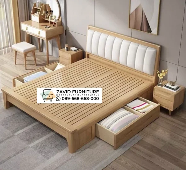 Tempat Tidur Jati 2 Laci Minimalis Pekalongan Tempat Tidur Jati 2 Laci Minimalis Pekalongan