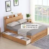 Tempat Tidur Kayu Jati 2 Laci Sumedang Tempat Tidur Kayu Jati 2 Laci Sumedang