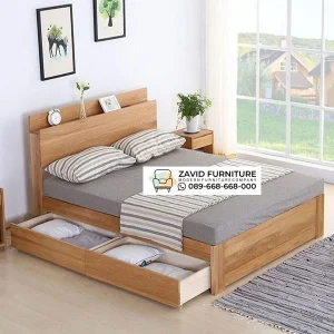 Tempat Tidur Kayu Jati 2 Laci Sumedang Tempat Tidur Kayu Jati 2 Laci Sumedang