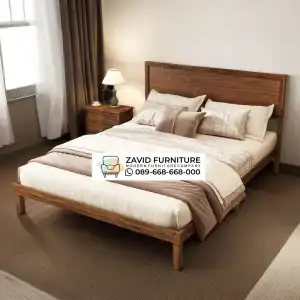 Tempat Tidur Kayu Jati Natural Temanggung Tempat Tidur Kayu Jati Natural Temanggung