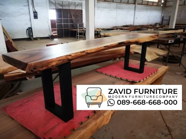 Bangku Panjang Kayu Kaki Besi Terbaru Bangku Panjang Kayu Kaki Besi Terbaru