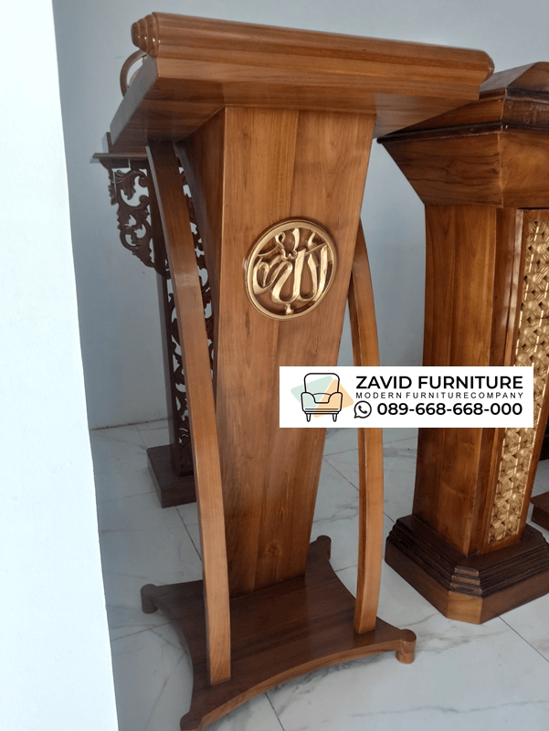 Jual Mimbar Masjid Blitar Jual Mimbar Podium Masjid Blitar