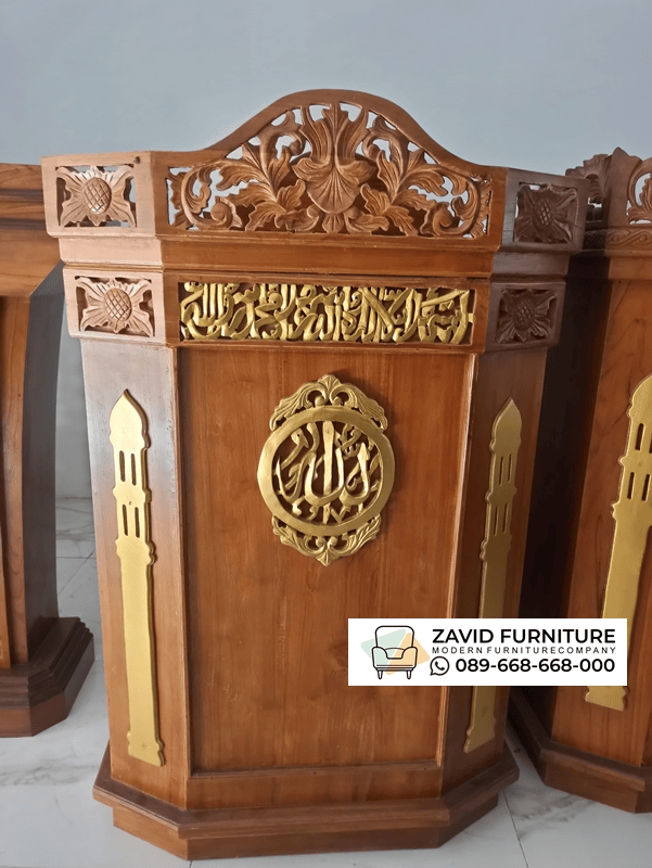 Jual Mimbar Podium Masjid Batu Jual Mimbar Podium Masjid Batu