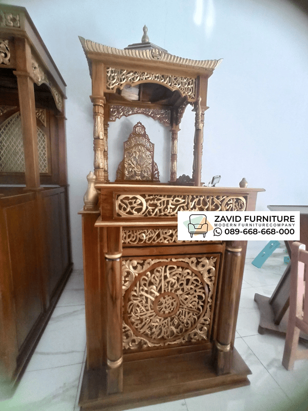 Jual Mimbar Podium Masjid Gresik Jual Mimbar Podium Masjid Gresik