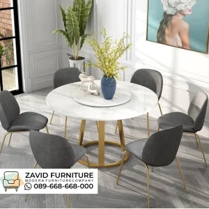 Meja Makan Marble