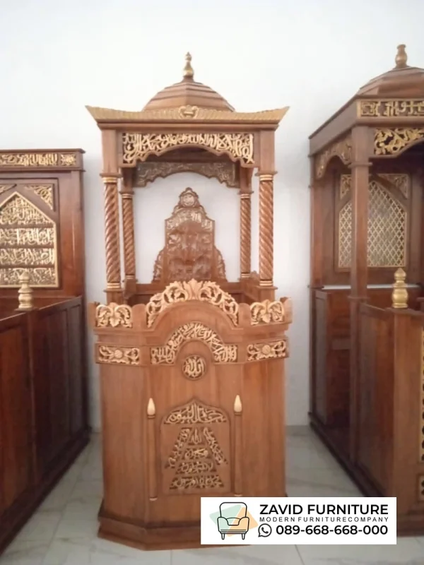 Mimbar Masjid Karawang Mimbar Masjid Karawang