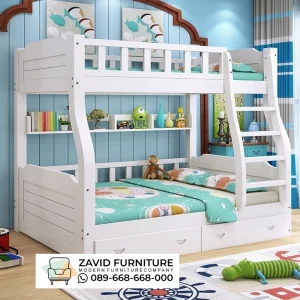 Tempat Tidur Tingkat Anak Kayu Tempat Tidur Tingkat Anak Kayu