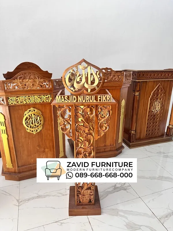 Jual Mimbar Masjid Surabaya 2 Jual Mimbar Masjid Surabaya