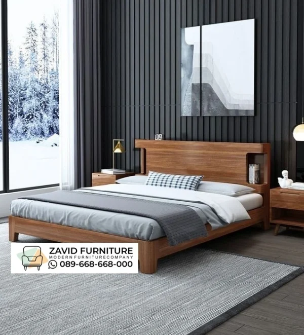 Tempat Tidur Kayu Jati Minimalis Modern Tempat Tidur Kayu Jati Minimalis Modern