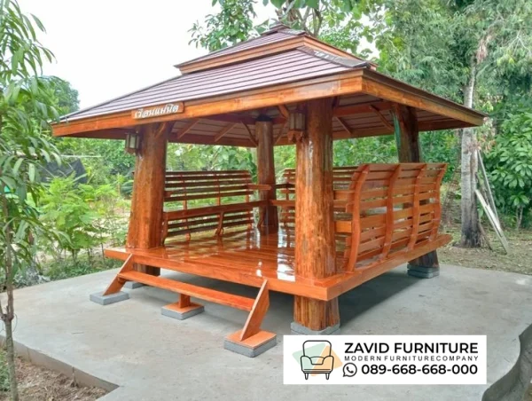 Gazebo Kayu Minimalis Gazebo Kayu Minimalis
