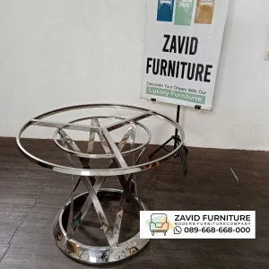 Kaki Meja Bulat Silver Kaki Meja Bulat Silver
