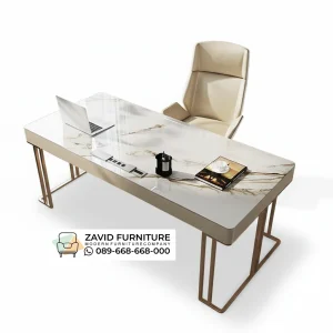 Meja Kantor Marmer Minimalis