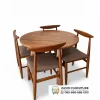 Meja Kayu Jati Bundar 4 Kursi Meja Kayu Jati Bundar 4 Kursi