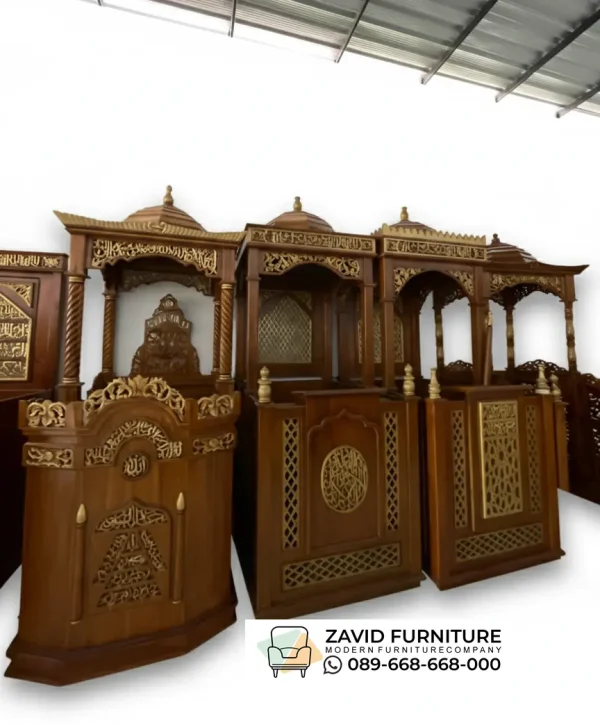 Mimbar Masjid Bondowoso Mimbar Masjid Bondowoso