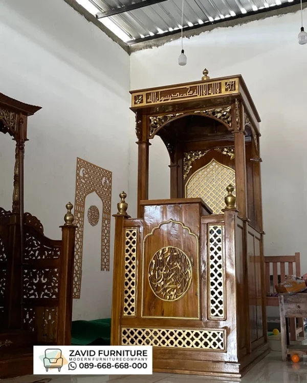 Mimbar Masjid Kebumen Mimbar Masjid Kebumen