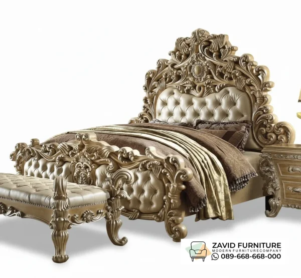 Tempat Tidur Ukir Mewah