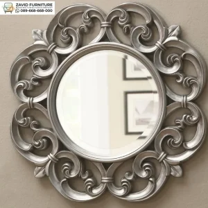 Frame Pigura Cermin Bundar