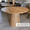 Kaki Meja Bulat Kayu Kaki Meja Bulat Kayu