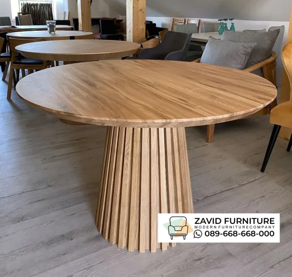 Kaki Meja Bulat Kayu Kaki Meja Bulat Kayu