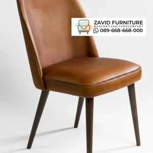 Kursi Makan Kulit Minimalis