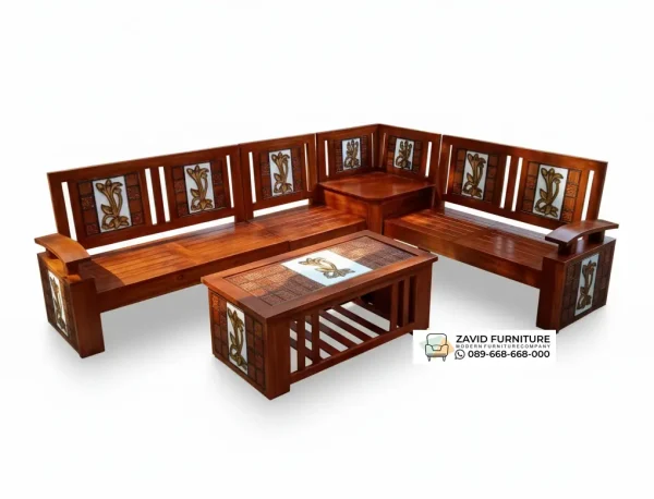 Kursi Sofa Jati